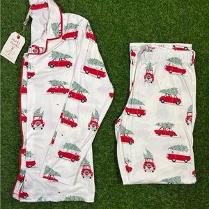 munki munki Women’s christmas Pajama Set